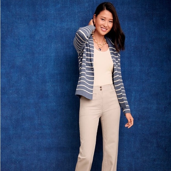 Talbots Jackets & Blazers - Striped Sweater Blazer